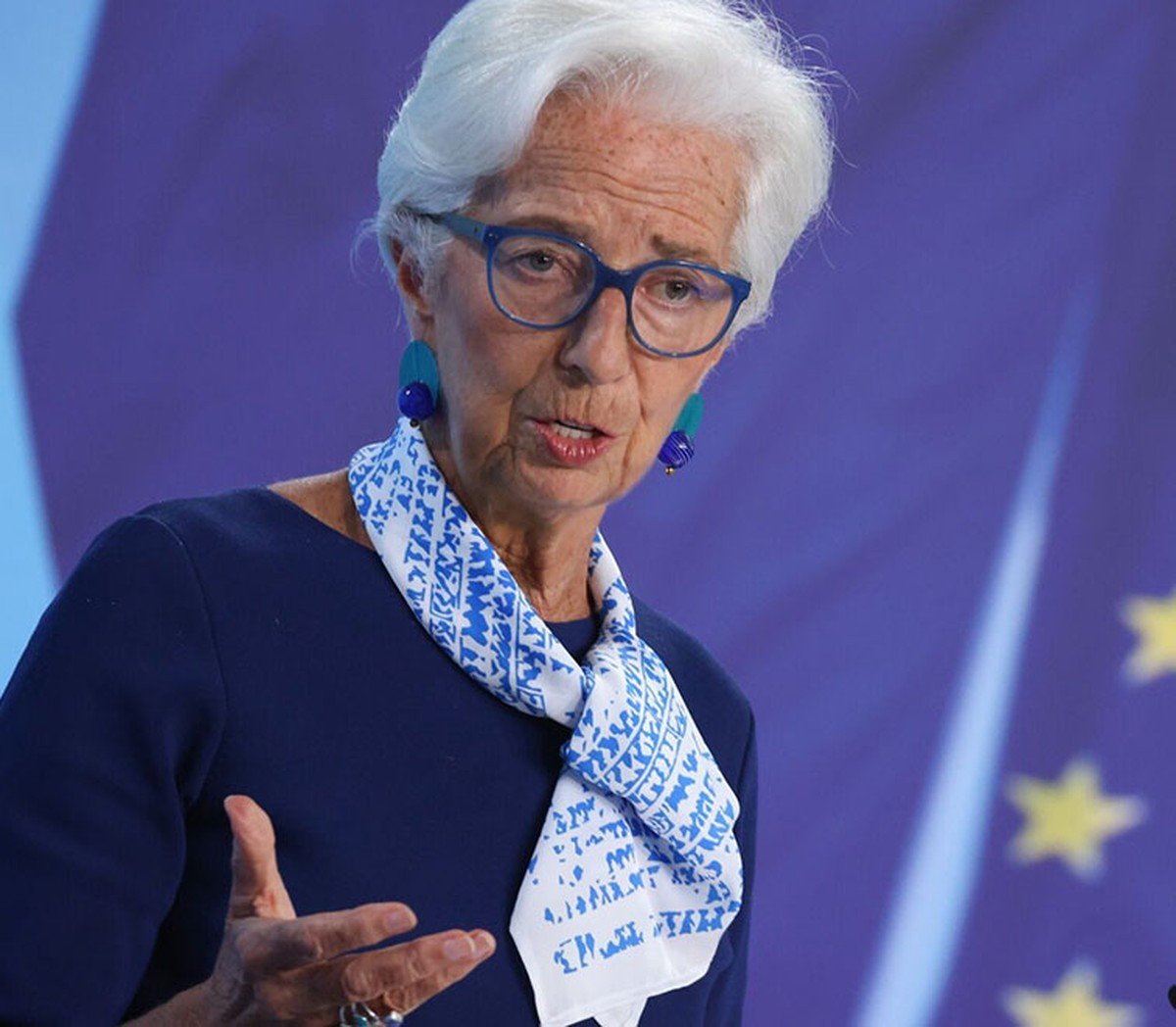 Lagarde diz que ainda é cedo para encerrar ciclo de cortes de juros do BCE - Imagem do artigo original