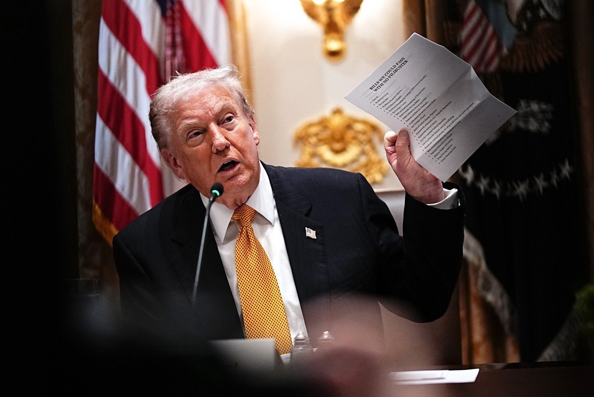 Mercado já reflete possível revés das tarifas de Trump na Suprema Corte - Imagem do artigo original