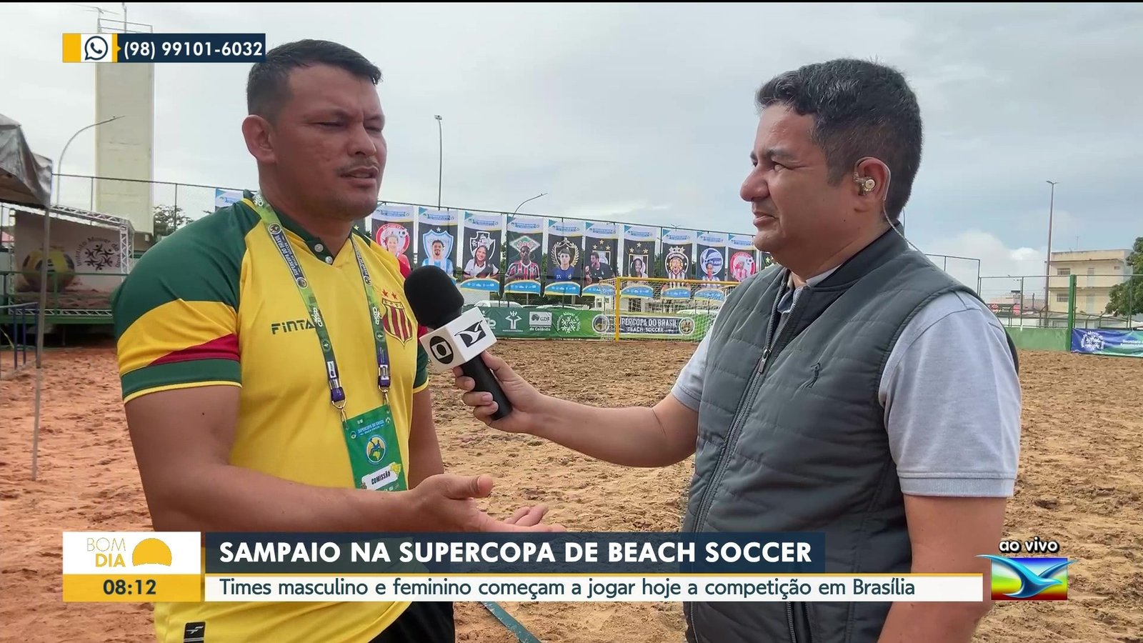 Sampaio Corrêa abre participação na Supercopa de Beach Soccer 2025 com jogos masculino e feminino em Ceilândia - Imagem do artigo original