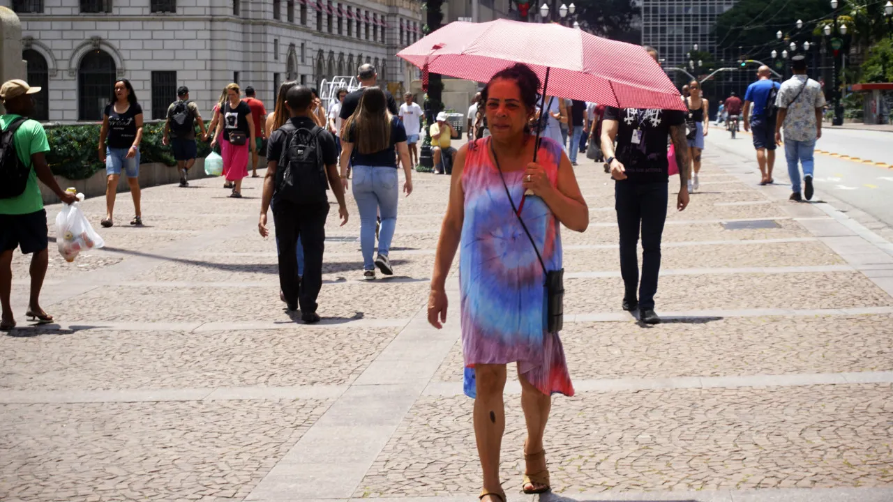 Onda de calor persiste no Sudeste; chuvas devem aliviar temperatura a partir de quarta-feira - Imagem do artigo original