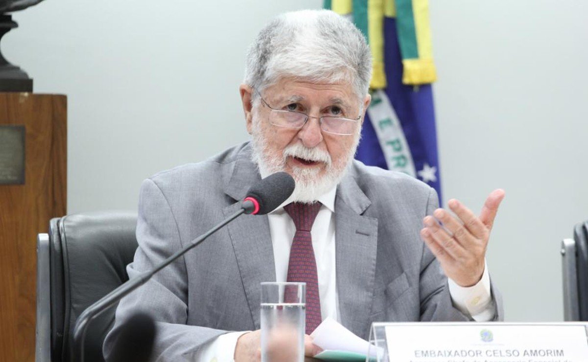 Amorim diz que mediação brasileira após ataque dos EUA à Venezuela depende da vontade de Washington e Caracas - Imagem do artigo original