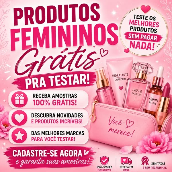Receba Amostras Grátis
