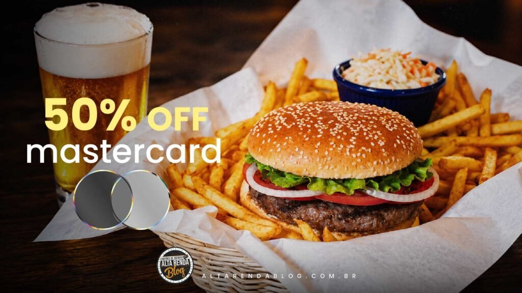 Mastercard Surpreenda concede até 50% de desconto em alimentos e 20% na taxa de reserva em restaurantes no Brasil até 2026 - Imagem do artigo original