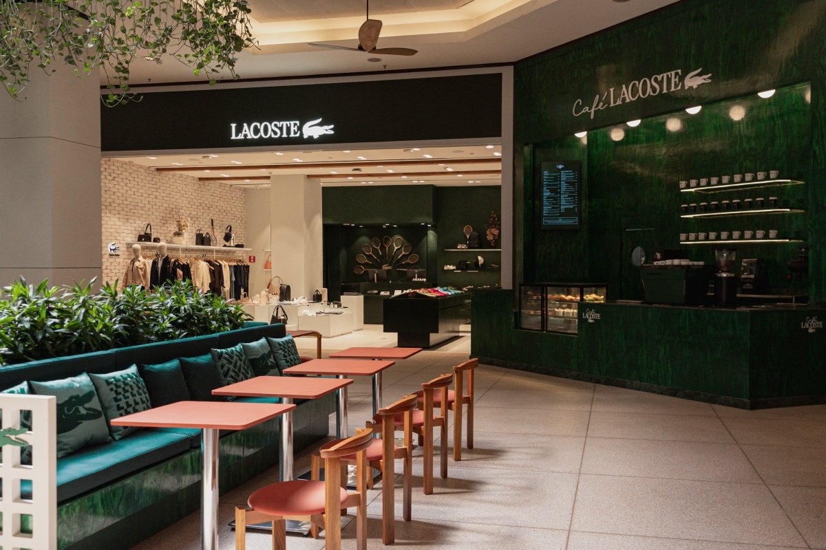 Café Lacoste estreia fora da Europa com unidade permanente em São Paulo - Imagem do artigo original