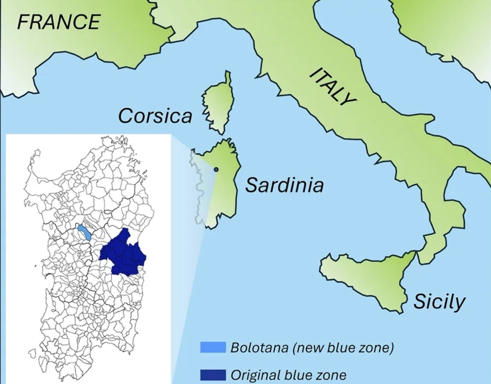 Bolotana desponta como nova “Zona Azul” na Sardenha com índice recorde de centenárias - Imagem do artigo original